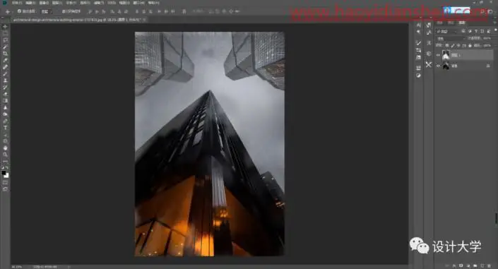 下雨效果，制作逼真的下雨效果照片_www.haoyidiansheji.com
