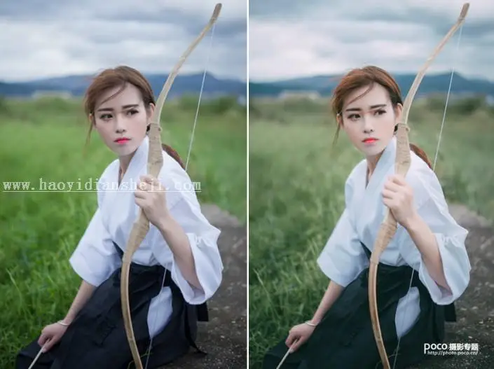 通透色，如何调出通透清新的人像照片？_www.haoyidiansheji.com