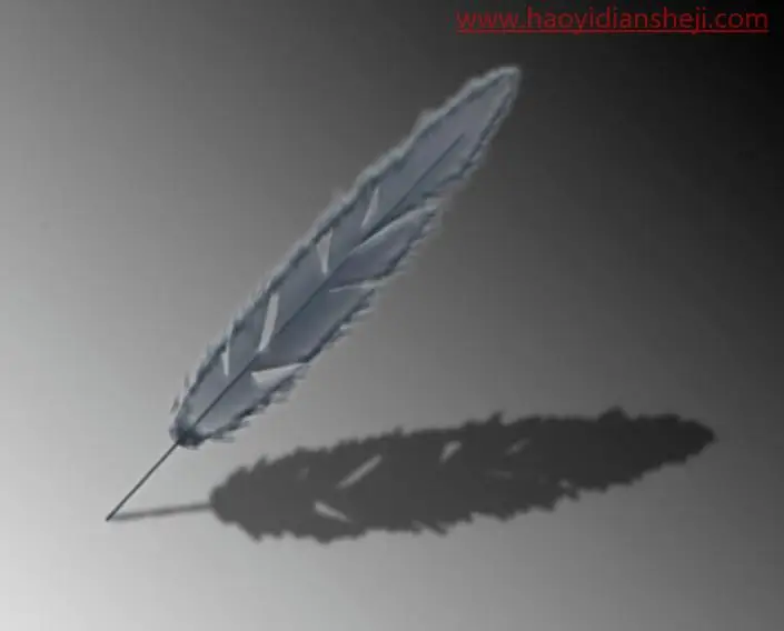 羽毛教程，制作《哈利·波特》电影里带有特殊功能的羽毛笔_www.haoyidiansheji.com