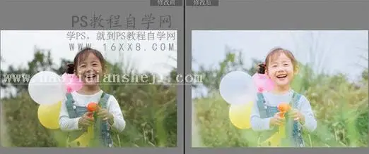 小清新，用PS把儿童照片调出甜美小清新效果_www.haoyidiansheji.com