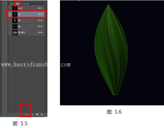 花朵绘制，用PS设计绚丽光影花朵图案_www.haoyidiansheji.com