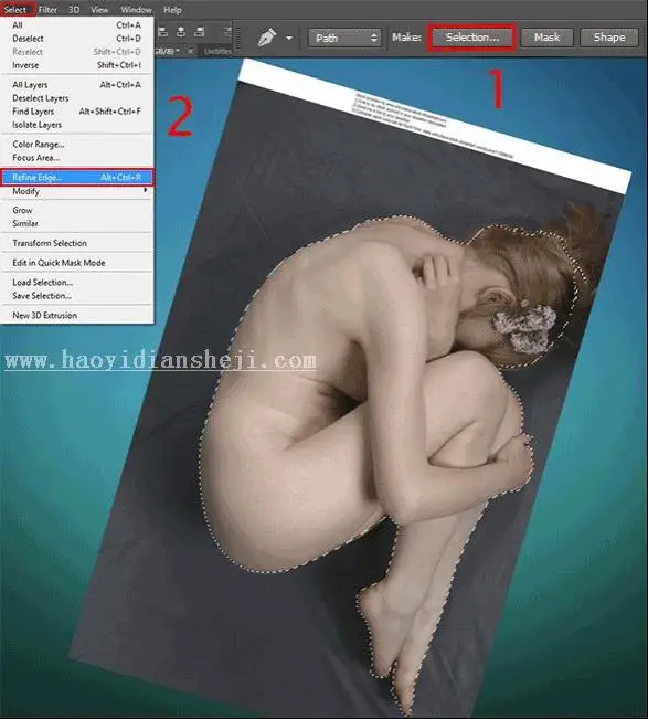 场景合成，用ps制作一个美轮美奂的科幻场景_www.haoyidiansheji.com