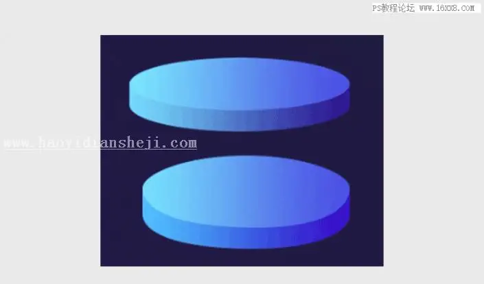 插画制作，用PS绘制简约沙漏插画效果图片_www.haoyidiansheji.com