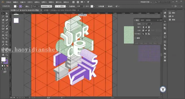 海报制作，用AI制作一幅素描卡通风格海报_www.haoyidiansheji.com
