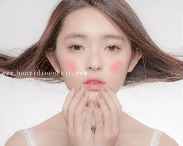 肤色调整，调出粉嫩的透明皮肤美白教程_www.haoyidiansheji.com