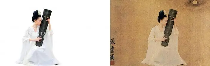 工笔画，用PS制作图片转工笔画_www.haoyidiansheji.com