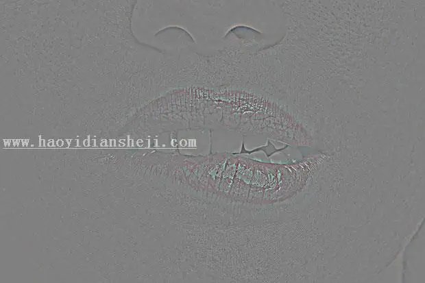 嘴唇美化，通过PS给人物的嘴唇进行修饰_www.haoyidiansheji.com