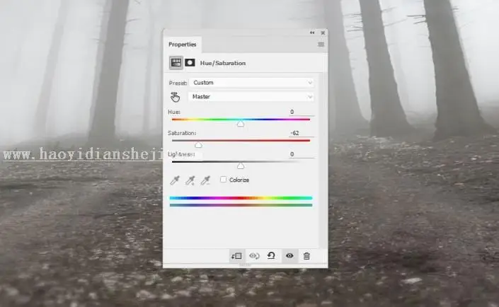如何创建一个神秘的森林场景与Adobe Photoshop_www.haoyidiansheji.com