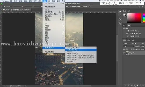 暖色调，通过PS调出有生活气息的村庄照片_www.haoyidiansheji.com
