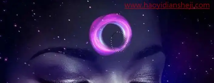 海报制作，通过PS制作一张具有科幻感的太空肖像海报_www.haoyidiansheji.com