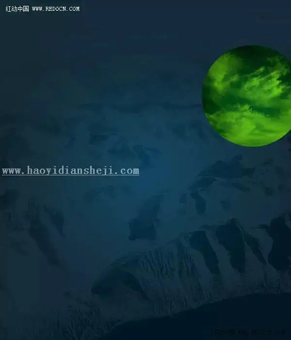 烟雾效果，通过PS给人物制作迷幻烟雾效果_www.haoyidiansheji.com