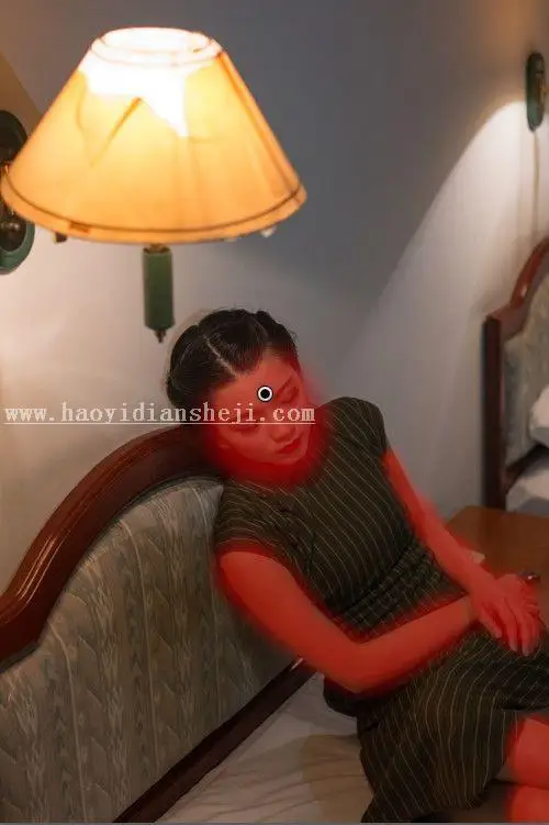 复古色，用PS调出室内人像情绪片的复古色调_www.haoyidiansheji.com