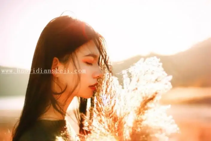 逆光效果，PS结合LR调出外景人物逆光暖色美照_www.haoyidiansheji.com