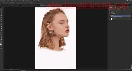 海报设计，给人物制作创意十足的切割海报照片_www.haoyidiansheji.com