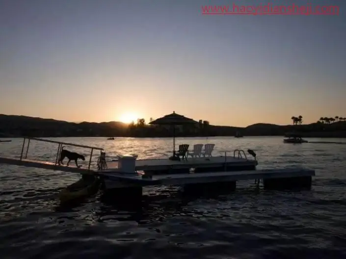 风景照片，调出海上漂亮的落日照片_www.haoyidiansheji.com