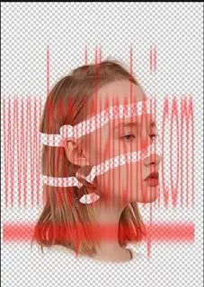 海报设计，给人物制作创意十足的切割海报照片_www.haoyidiansheji.com