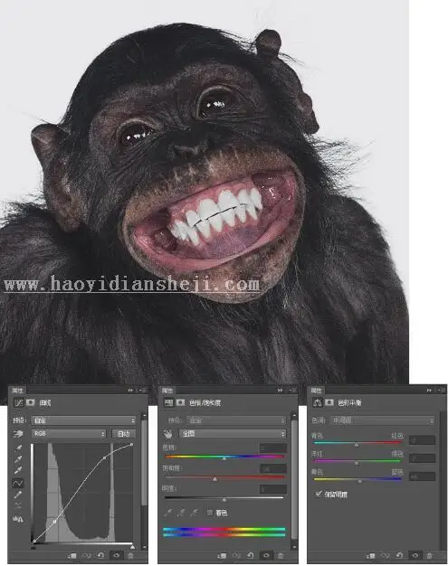 胶片效果，巧用PS给所需图片添加颗粒感_www.haoyidiansheji.com