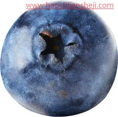 食品美工，超详细的蓝莓果酱美工教程_www.haoyidiansheji.com