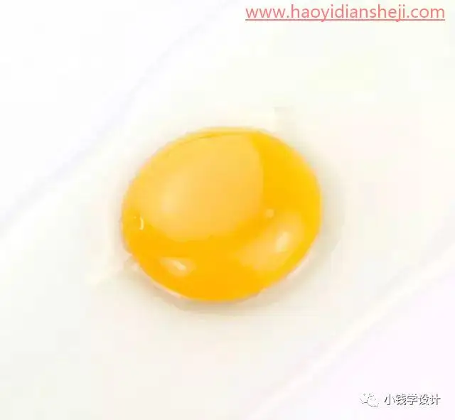照片合成，通过PS合成透明的鸡蛋_www.haoyidiansheji.com