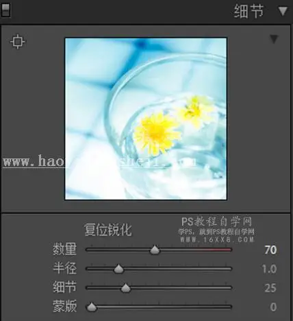 LR调色教程，通过LR给夏日静物调出一种小清新色调_www.haoyidiansheji.com