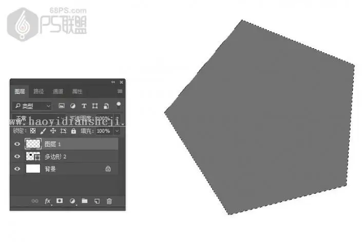 背景教程，制作方块抽象图案背景教程_www.haoyidiansheji.com