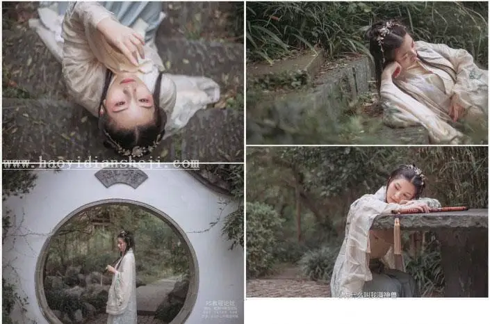 古风后期，古风写真照片调色教程_www.haoyidiansheji.com