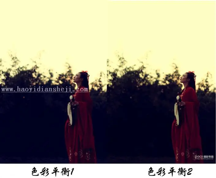 古风人像，模仿TVB的电视剧色调制作古风人像_www.haoyidiansheji.com