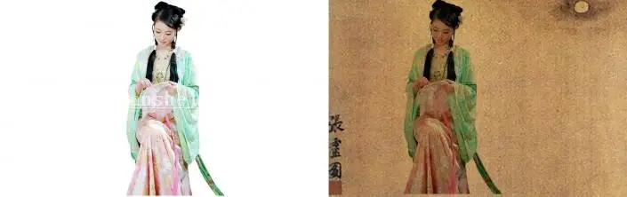 工笔画，用PS制作图片转工笔画_www.haoyidiansheji.com