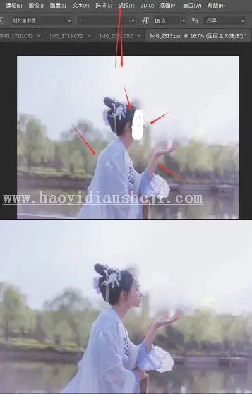 古风人像，通过PS拍出并修出古风古韵的古装人像_www.haoyidiansheji.com