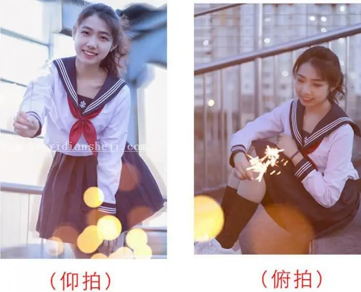 摄影后期，通过PS给夜景拍摄的烟花人像进行调色_www.haoyidiansheji.com