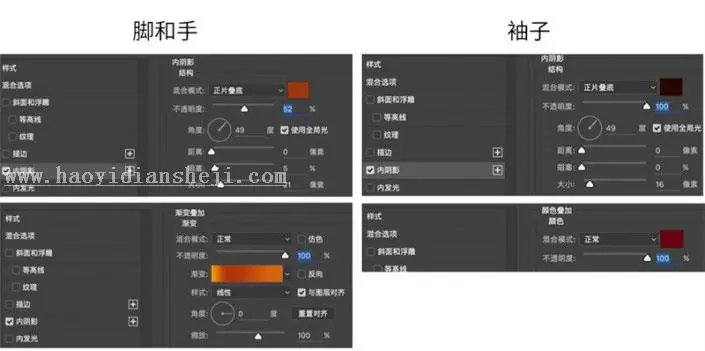 鼠绘卡通，鼠绘一个穿毛衣的卡通动漫教程_www.haoyidiansheji.com