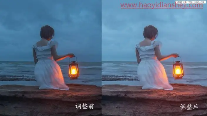 后期思路，用实例详解PS暗光环境下的人像后期思路_www.haoyidiansheji.com
