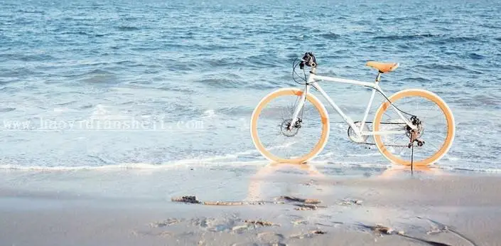 LR调色，沙滩自行车调色实例_www.haoyidiansheji.com