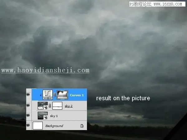 场景合成，教你如何合成幽深恐怖鬼屋_www.haoyidiansheji.com