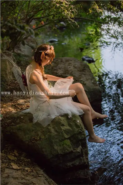 梦幻效果，用PS给外景照片添加唯美仙境感觉_www.haoyidiansheji.com