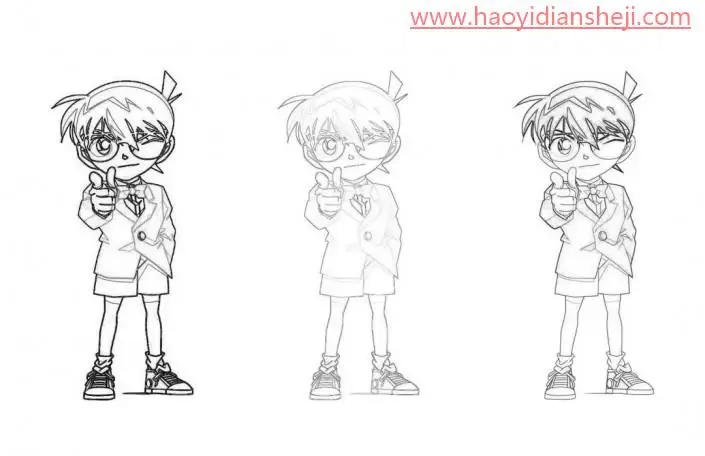 抠线稿，三种提取漫画线稿的方式_www.haoyidiansheji.com