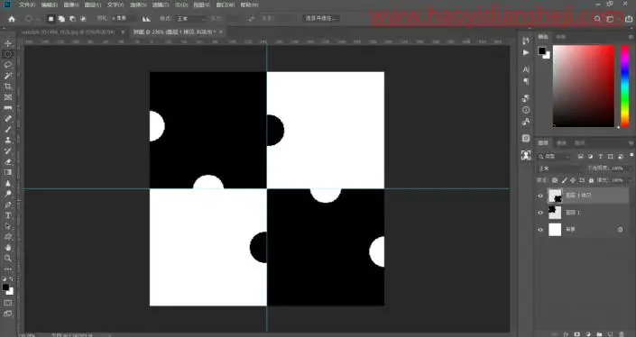拼图效果，把自己喜欢的照片制作成拼图效果_www.haoyidiansheji.com