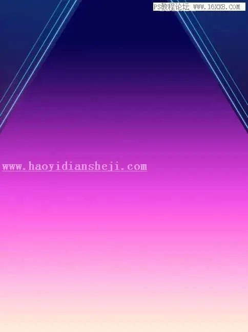 海报制作，通过PS打造渐变风格的炫彩视觉冲击海报_www.haoyidiansheji.com