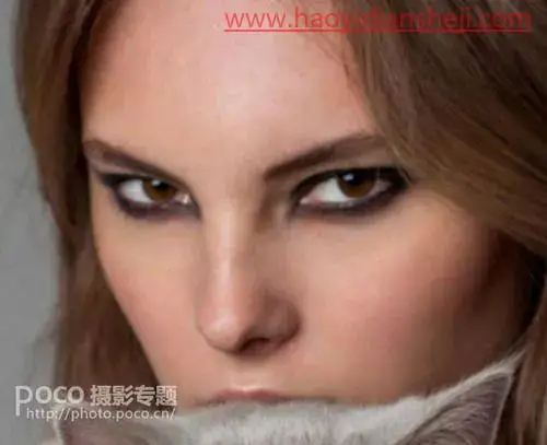 人像磨皮，高低频快速给商业人像磨皮_www.haoyidiansheji.com