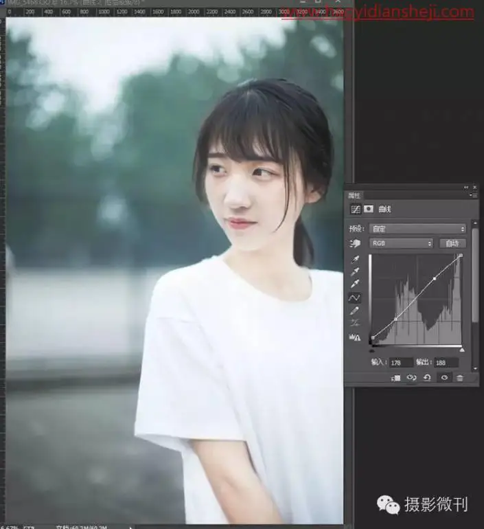 小清新，修出夏日感小清新的人像照片_www.haoyidiansheji.com