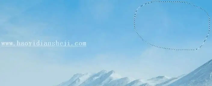 冰雪效果，在PS中合成一个超现实感觉的冰块鱼_www.haoyidiansheji.com