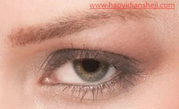 眼睛美化，给眼睛进行美化令其更加灵动_www.haoyidiansheji.com