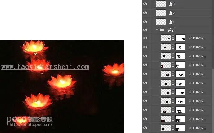 修复欠曝，修正原本“漆黑”的夜拍人像_www.haoyidiansheji.com