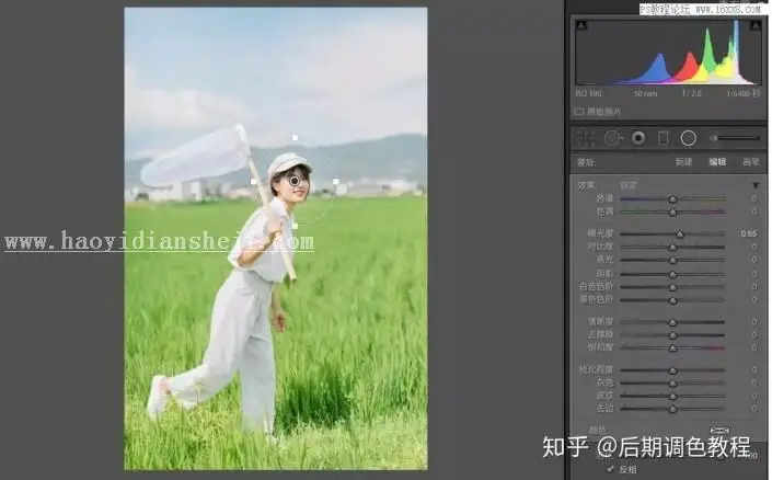小清新，通过PS把室外照片调出元气小清新效果_www.haoyidiansheji.com