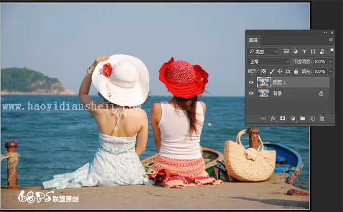 边框效果，制作拍立得边框效果教程_www.haoyidiansheji.com