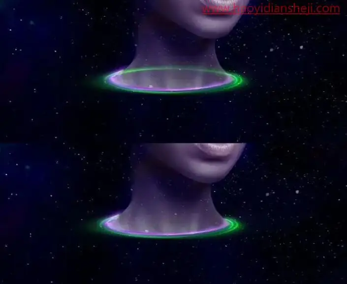 海报制作，通过PS制作一张具有科幻感的太空肖像海报_www.haoyidiansheji.com