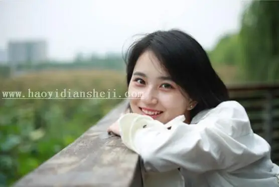 小清新，用LR调出超清新的元气少女照_www.haoyidiansheji.com