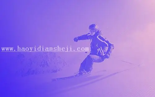 网页背景，快速制作简约的双色调背景图片_www.haoyidiansheji.com