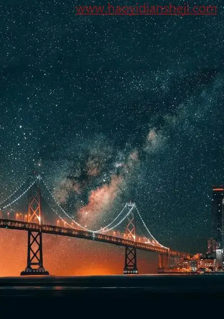 星空效果，制作炫酷的流星雨效果_www.haoyidiansheji.com