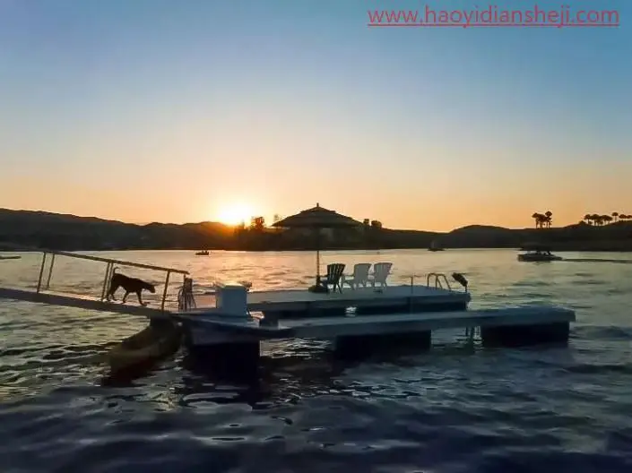 风景照片，调出海上漂亮的落日照片_www.haoyidiansheji.com